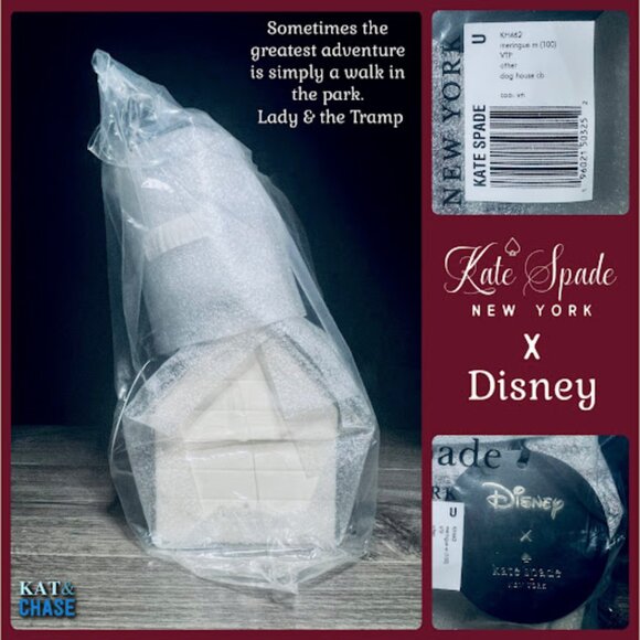 NWT Kate Spade X Disney Dog House Disney Lady Tramp Leather Bag Crossbody Purse - Picture 12 of 13